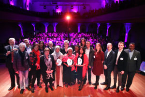 Selfie of the Laureate and finalists and other personalities