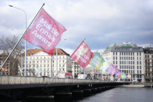 Martin Ennals Award - Flag Geneva